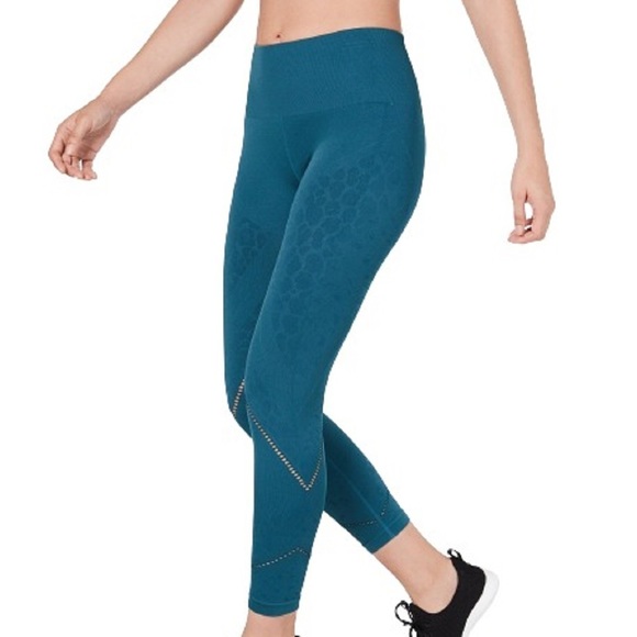 Ideology Ideology Womens Tonal Print Seamless Leggings Size:Large - Picture 1 of 2